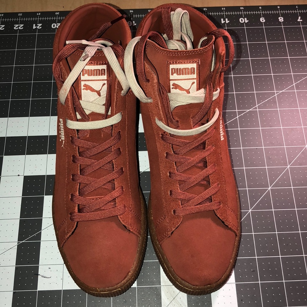 Suede sneakers
